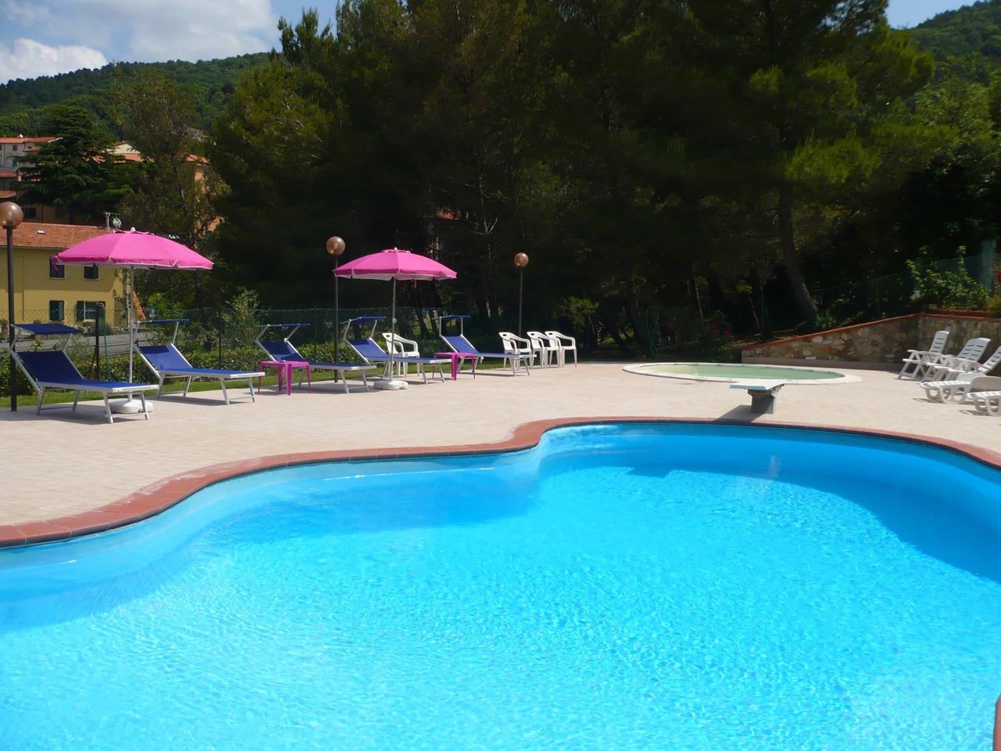 Hotel Il Poggetto Castellina Marittima Dış mekan fotoğraf
